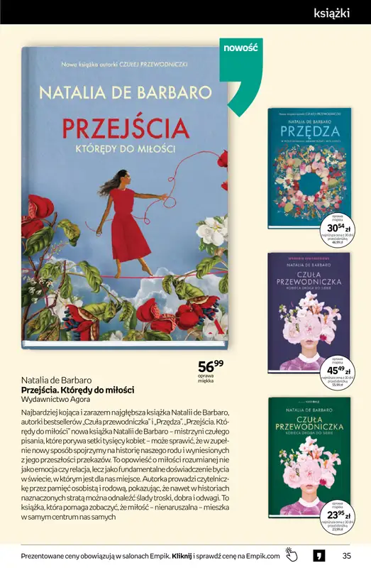Empik - gazetka promocyjna Tom kultury: książki od środy 08.04 do wtorku 21.04 - strona 35