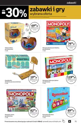 Empik - gazetka promocyjna Tom kultury: zabawki od środy 08.04 do wtorku 21.04 - strona 7