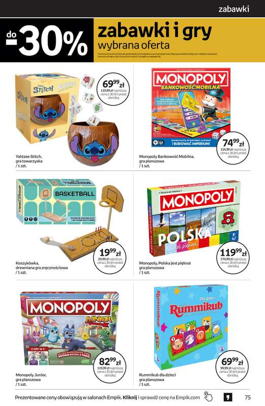 Empik - gazetka promocyjna Tom kultury: zabawki od środy 08.04 do wtorku 21.04 - strona 7