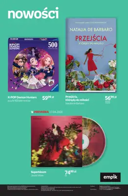 Empik - gazetka promocyjna Tom kultury: zabawki od środy 08.04 do wtorku 21.04 - strona 38