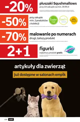 Empik - gazetka promocyjna Tom kultury: zabawki od środy 08.04 do wtorku 21.04 - strona 36