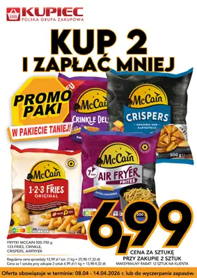 Kupiec - gazetka promocyjna Promopaki od środy 08.04 do wtorku 14.04 - strona 10