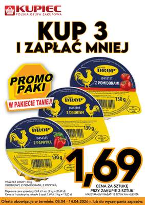 Kupiec - gazetka promocyjna Promopaki od środy 08.04 do wtorku 14.04 - strona 5