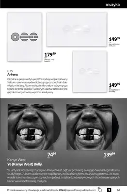 Empik - gazetka promocyjna Tom kultury: muzyka od środy 08.04 do wtorku 21.04 - strona 5