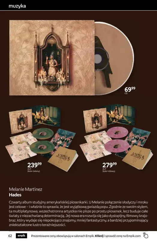 Empik - gazetka promocyjna Tom kultury: muzyka od środy 08.04 do wtorku 21.04 - strona 4