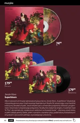 Empik - gazetka promocyjna Tom kultury: muzyka od środy 08.04 do wtorku 21.04 - strona 2