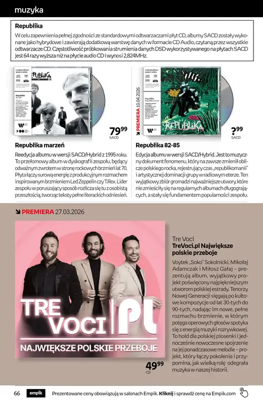 Empik - gazetka promocyjna Tom kultury: muzyka od środy 08.04 do wtorku 21.04 - strona 8