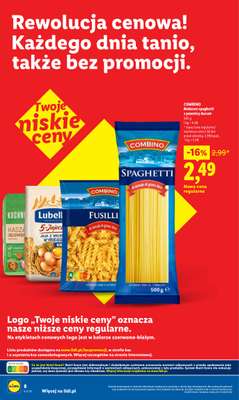 Lidl - gazetka promocyjna Rewolucja Cenowa!  do piątku 01.05 - strona 8
