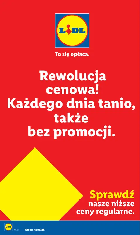 Lidl - gazetka promocyjna Rewolucja Cenowa!  