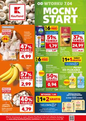 Kaufland - gazetka promocyjna Mocny Start od wtorku 07.04 do środy 08.04