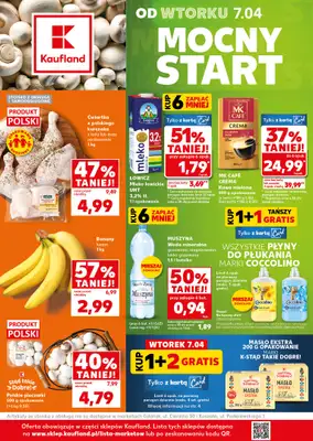 Kaufland - gazetka promocyjna Mocny Start od wtorku 07.04 do środy 08.04