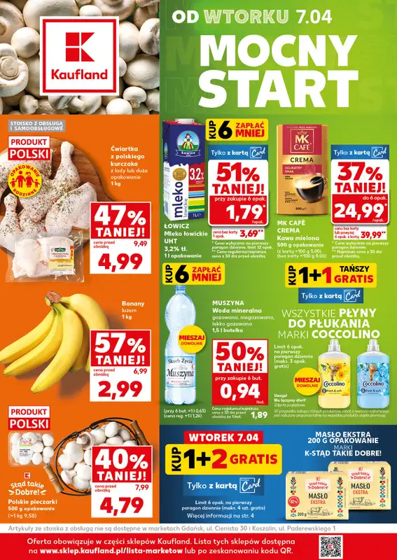 Kaufland - gazetka promocyjna Mocny Start  