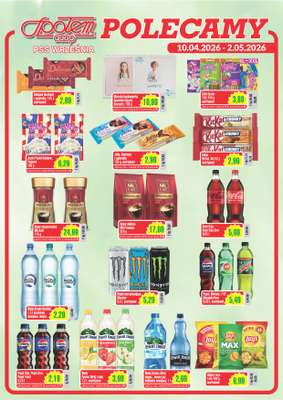 Społem - Blisko i Korzystnie - gazetka promocyjna Gazetka PSS Września od piątku 10.04 do soboty 02.05