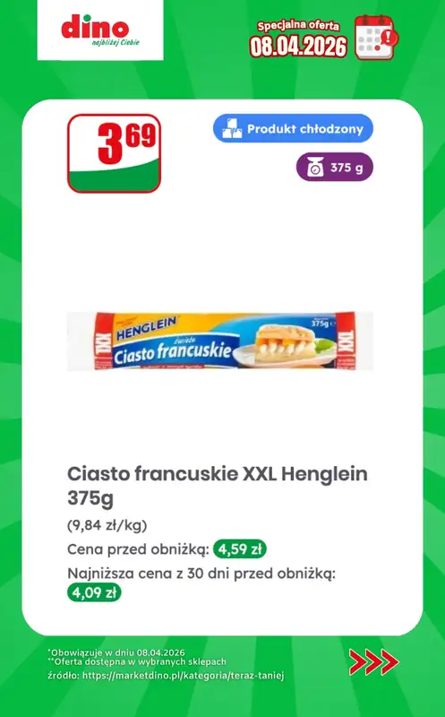 Dino - gazetka promocyjna Specjalna oferta na 08.04.2026 - promocje spoza gazetki od środy 08.04 do środy 08.04 - strona 10