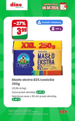 Dino - gazetka promocyjna Specjalna oferta na 08.04.2026 - promocje spoza gazetki od środy 08.04 do środy 08.04 - strona 9