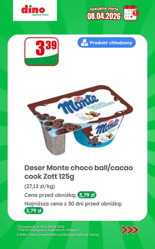 Dino - gazetka promocyjna Specjalna oferta na 08.04.2026 - promocje spoza gazetki od środy 08.04 do środy 08.04 - strona 7