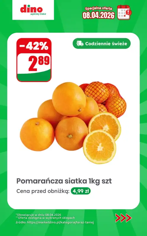 Dino - gazetka promocyjna Specjalna oferta na 08.04.2026 - promocje spoza gazetki   - strona 2