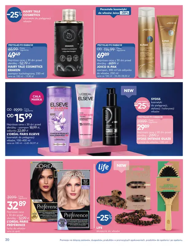 Super-Pharm - gazetka promocyjna Gazetka Wiosna od środy 08.04 do czwartku 30.04 - strona 20