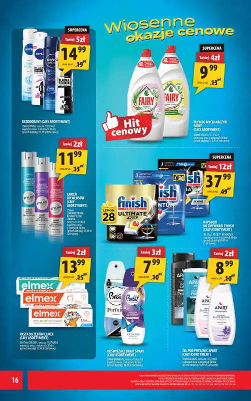 Arhelan - gazetka promocyjna Gazetka od środy 08.04 do niedzieli 19.04 - strona 16