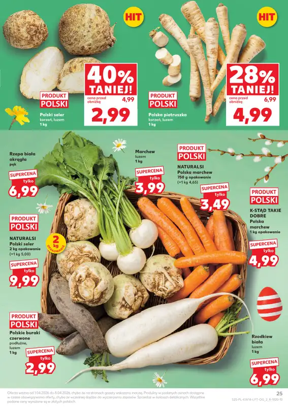 Kaufland - gazetka promocyjna Gazetka Tygodnia od środy 01.04 do środy 08.04 - strona 25