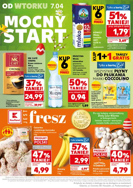 Kaufland - gazetka promocyjna Gazetka Tygodnia od środy 01.04 do środy 08.04 - strona 64