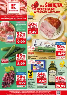 Kaufland - gazetka promocyjna Gazetka Tygodnia od środy 01.04 do środy 08.04
