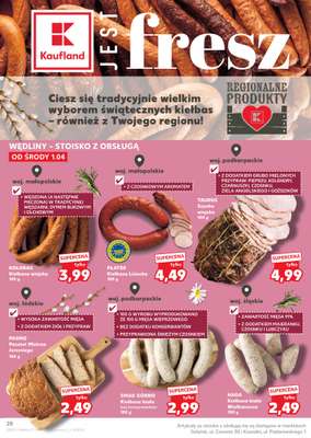 Kaufland - gazetka promocyjna Gazetka Tygodnia od środy 01.04 do środy 08.04 - strona 28