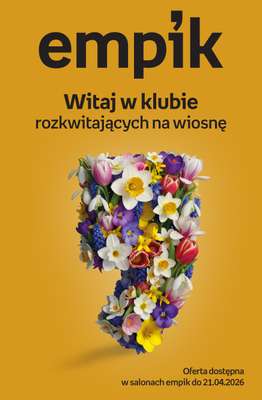 Empik - gazetka promocyjna Katalog Wiosna od środy 08.04 do wtorku 21.04
