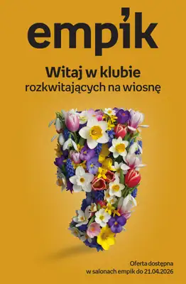 Empik - gazetka promocyjna Katalog Wiosna od środy 08.04 do wtorku 21.04