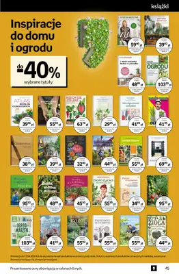 Empik - gazetka promocyjna Tom kultury: książki od środy 08.04 do wtorku 21.04 - strona 45