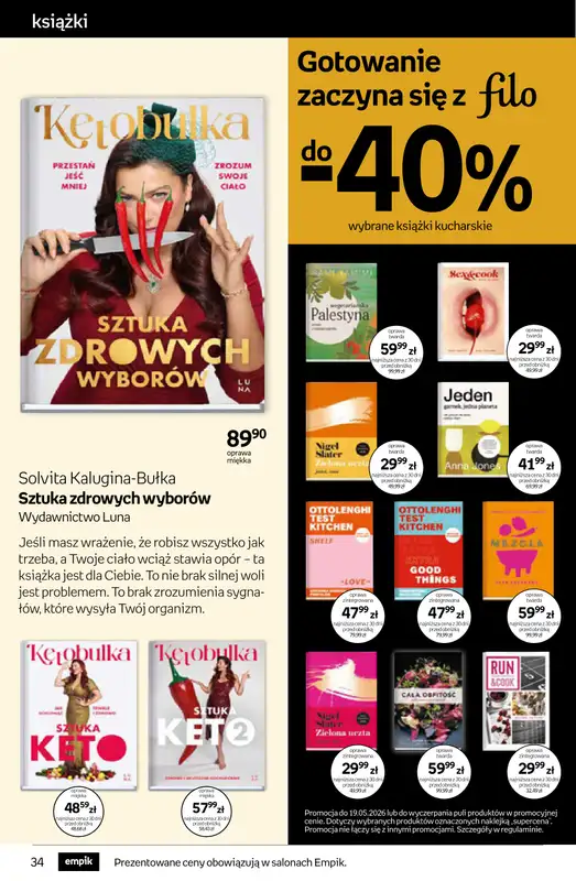 Empik - gazetka promocyjna Tom kultury: książki od środy 08.04 do wtorku 21.04 - strona 34