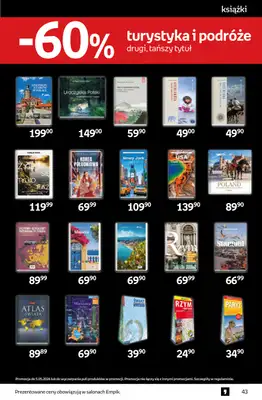 Empik - gazetka promocyjna Tom kultury: książki od środy 08.04 do wtorku 21.04 - strona 43