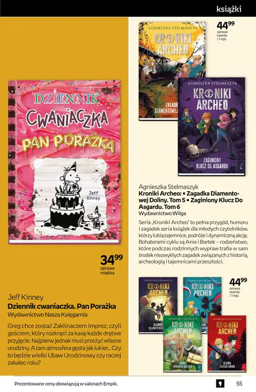 Empik - gazetka promocyjna Tom kultury: książki od środy 08.04 do wtorku 21.04 - strona 55
