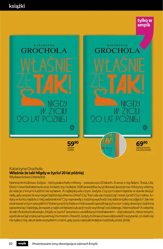 Empik - gazetka promocyjna Tom kultury: książki od środy 08.04 do wtorku 21.04 - strona 10