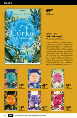 Empik - gazetka promocyjna Tom kultury: książki od środy 08.04 do wtorku 21.04 - strona 12