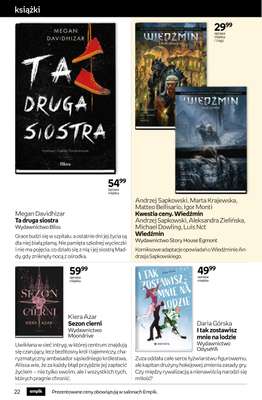 Empik - gazetka promocyjna Tom kultury: książki od środy 08.04 do wtorku 21.04 - strona 22