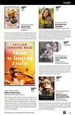 Empik - gazetka promocyjna Tom kultury: książki od środy 08.04 do wtorku 21.04 - strona 15