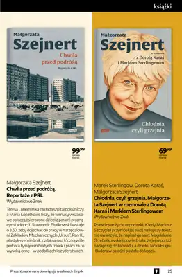 Empik - gazetka promocyjna Tom kultury: książki od środy 08.04 do wtorku 21.04 - strona 25