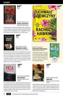 Empik - gazetka promocyjna Tom kultury: książki od środy 08.04 do wtorku 21.04 - strona 16