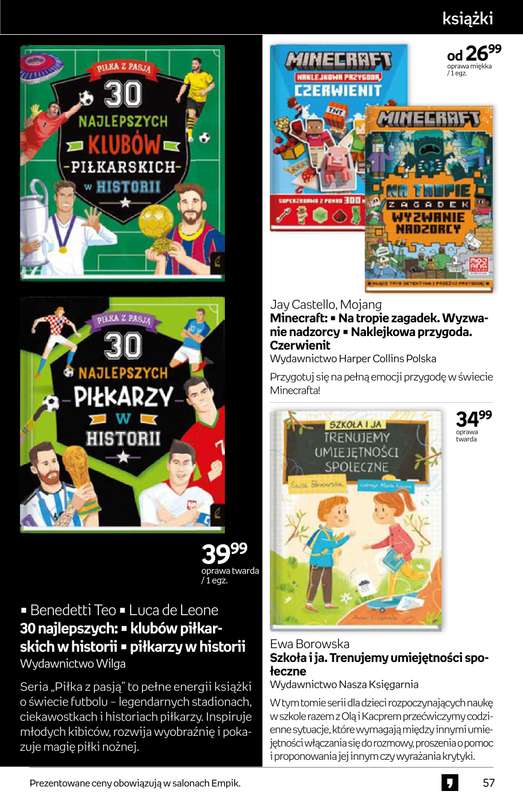 Empik - gazetka promocyjna Tom kultury: książki od środy 08.04 do wtorku 21.04 - strona 57