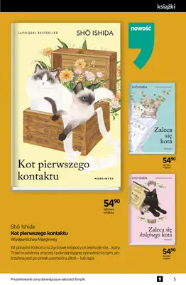Empik - gazetka promocyjna Tom kultury: książki od środy 08.04 do wtorku 21.04 - strona 5