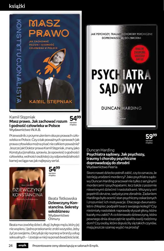 Empik - gazetka promocyjna Tom kultury: książki od środy 08.04 do wtorku 21.04 - strona 24