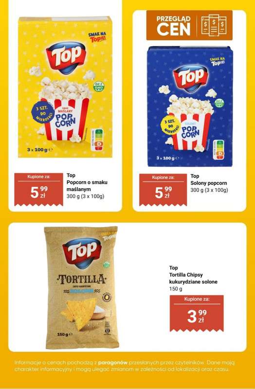 Biedronka - gazetka promocyjna Słone przekąski - przegląd cen i ciekawostki od czwartku 09.04 do soboty 11.04 - strona 9