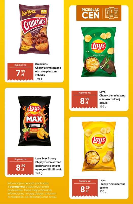 Biedronka - gazetka promocyjna Słone przekąski - przegląd cen i ciekawostki od czwartku 09.04 do soboty 11.04 - strona 13