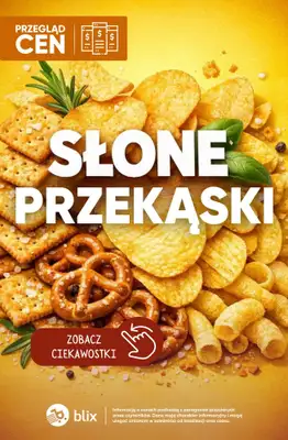 Biedronka - gazetka promocyjna Słone przekąski - przegląd cen i ciekawostki od czwartku 09.04 do soboty 11.04