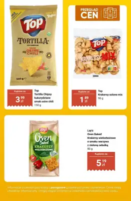 Biedronka - gazetka promocyjna Słone przekąski - przegląd cen i ciekawostki od czwartku 09.04 do soboty 11.04 - strona 11