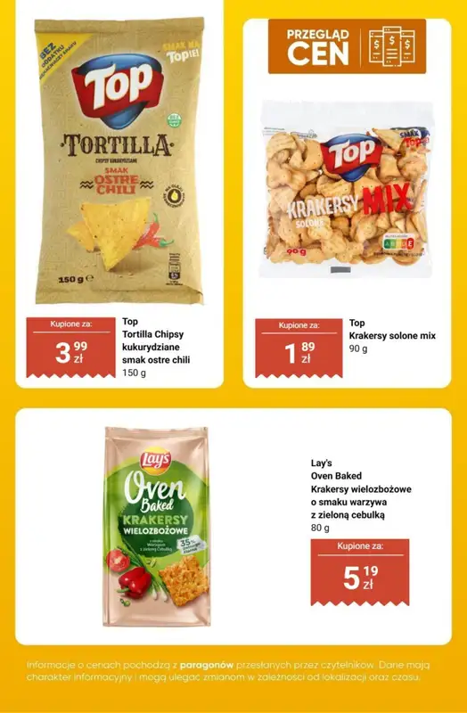 Biedronka - gazetka promocyjna Słone przekąski - przegląd cen i ciekawostki od czwartku 09.04 do soboty 11.04 - strona 11