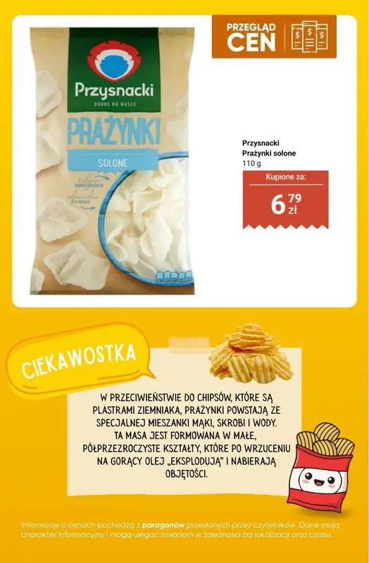 Biedronka - gazetka promocyjna Słone przekąski - przegląd cen i ciekawostki od czwartku 09.04 do soboty 11.04 - strona 10