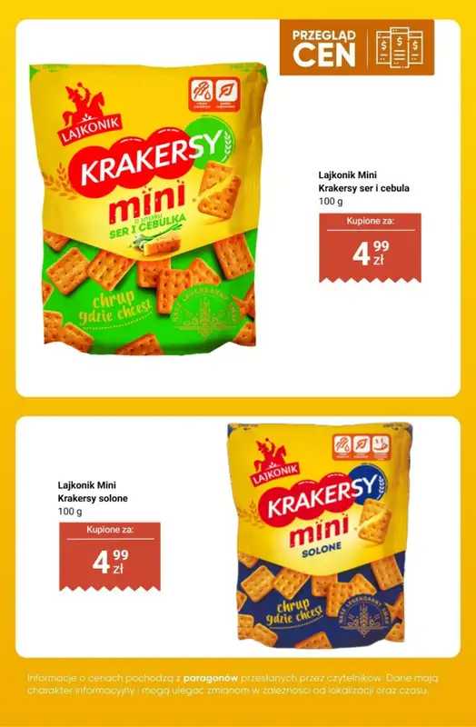 Biedronka - gazetka promocyjna Słone przekąski - przegląd cen i ciekawostki od czwartku 09.04 do soboty 11.04 - strona 4