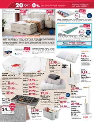 Salony Agata - gazetka promocyjna Gazetka od czwartku 09.04 do niedzieli 26.04 - strona 19
